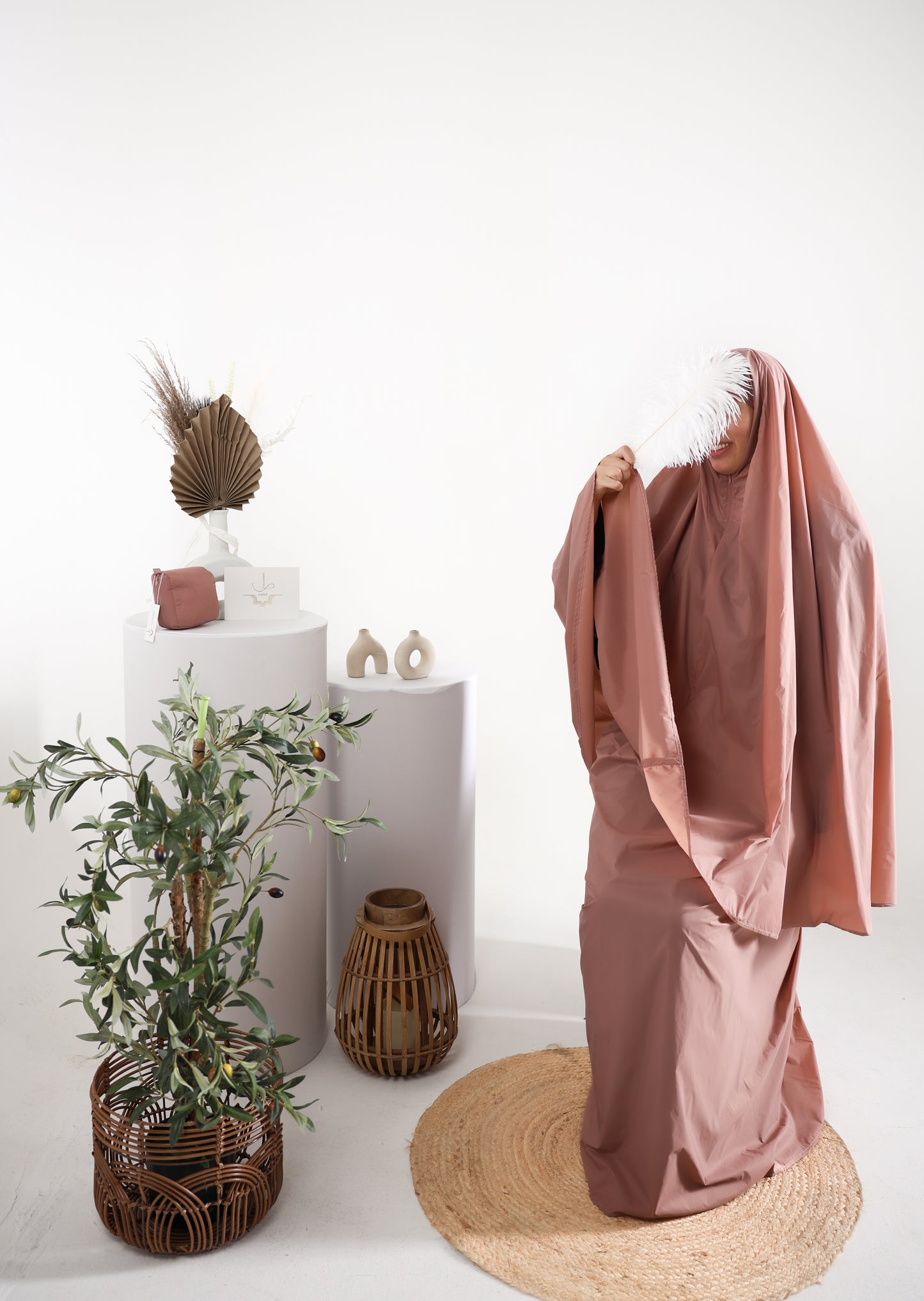 Pack exclusif : Tenue de Prière portable 2 pièces et tapis de prière portable