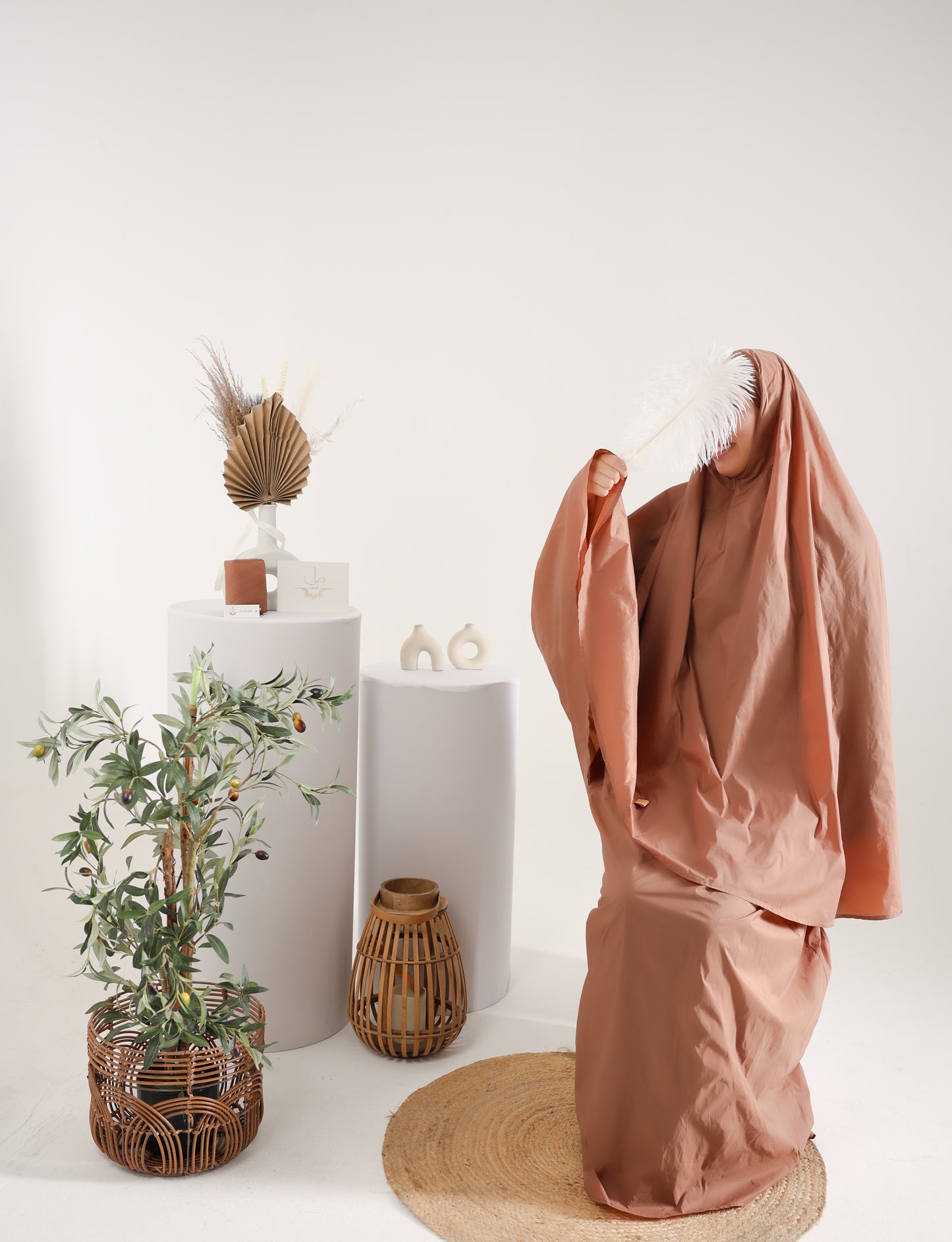 Pack exclusif : Tenue de Prière portable 2 pièces et tapis de prière portable