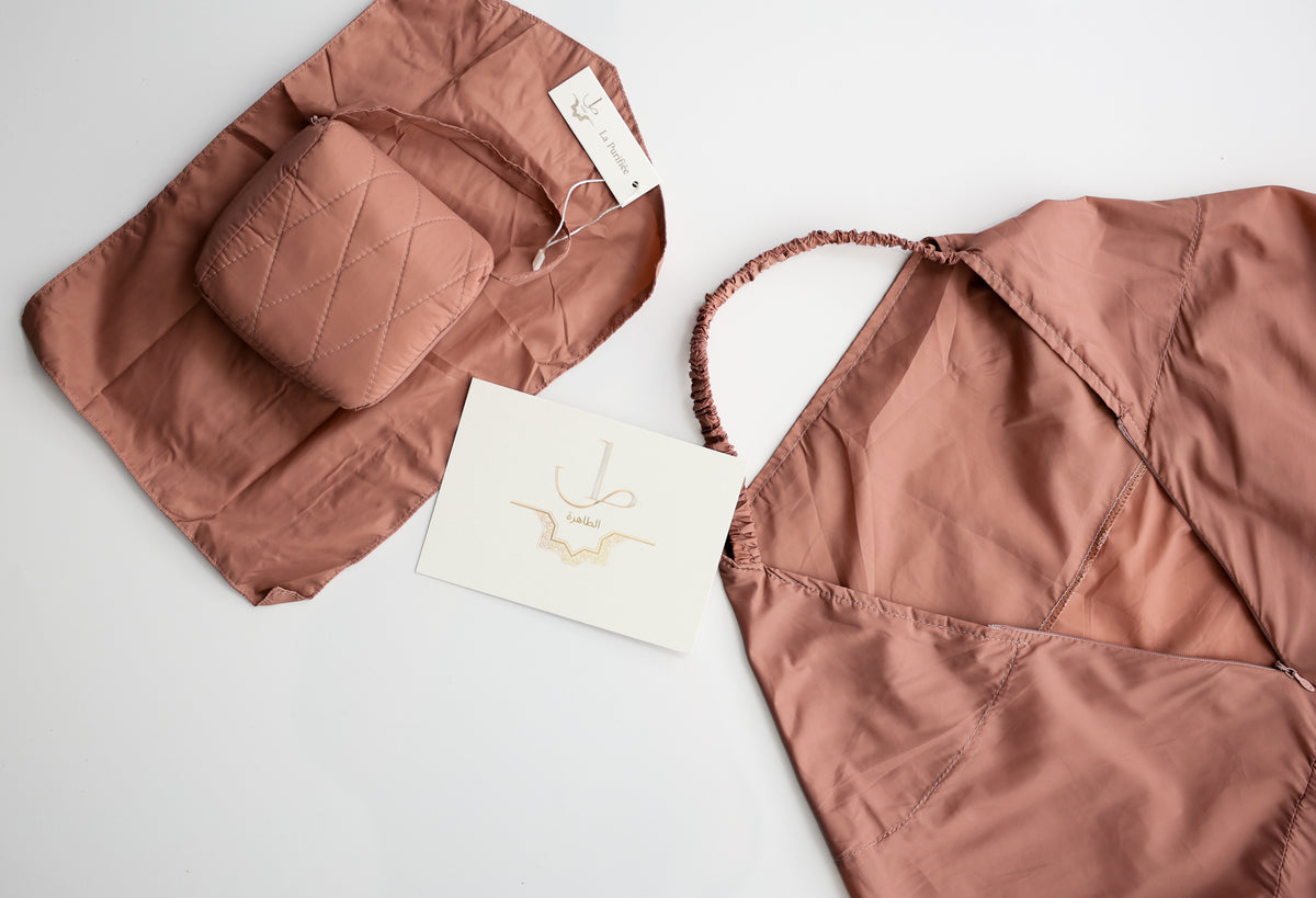 Robe De Prière Femme Avec Hijab Intégré - Box For Sister - Polyester Élégant Et Confortable